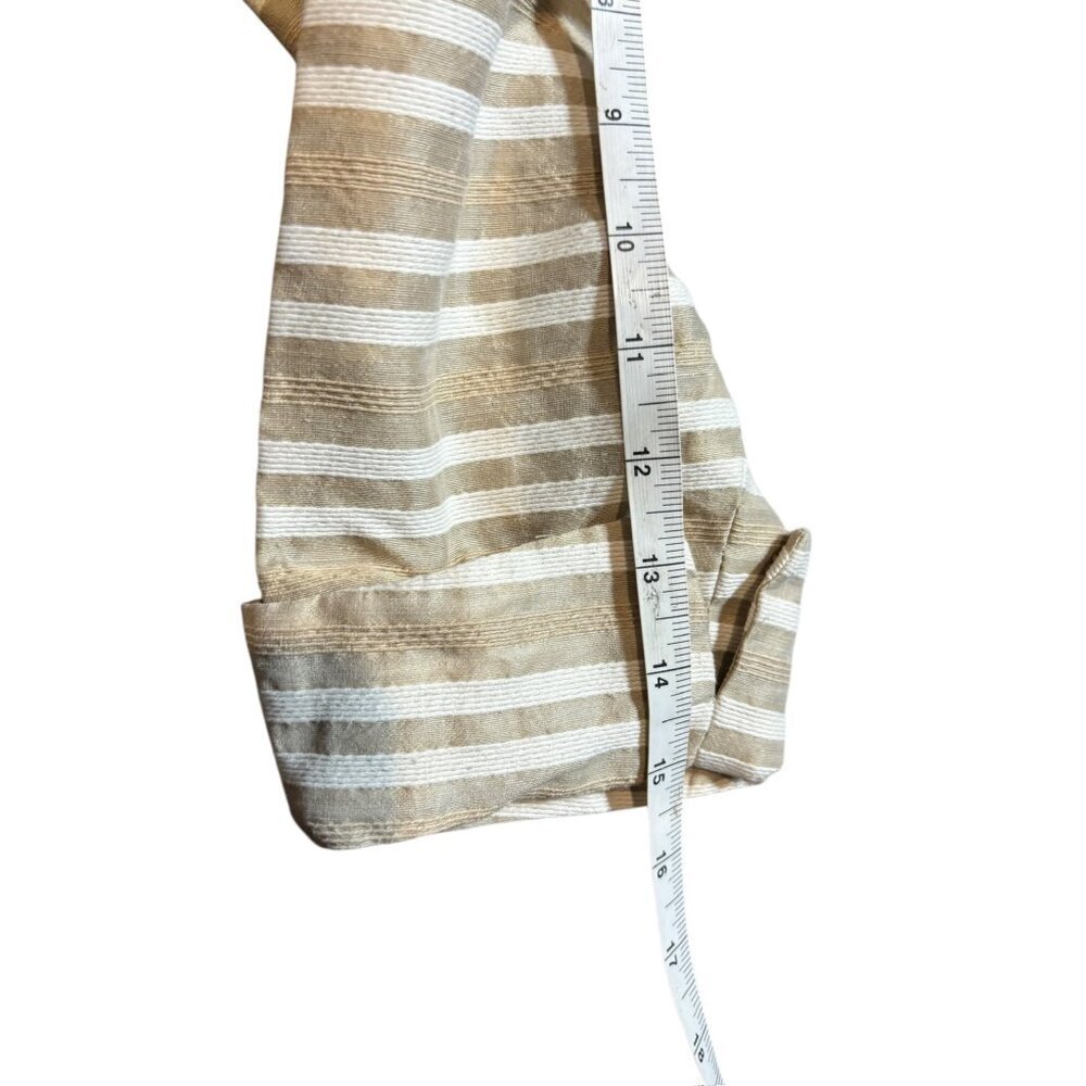 Jones New York Women's Tan & White Casual Short Blazer - Picture 8 of 8